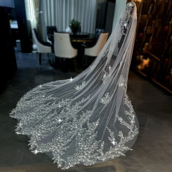 Camille Crystal Veil - Picture 8 of 9